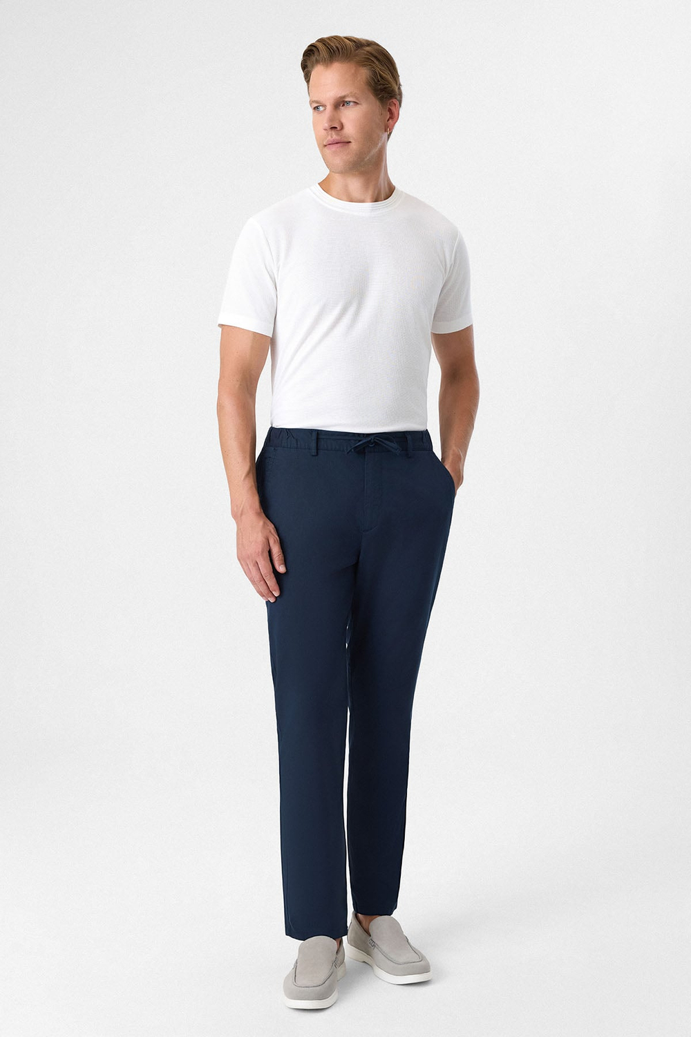 Lacivert Jogger Pantolon