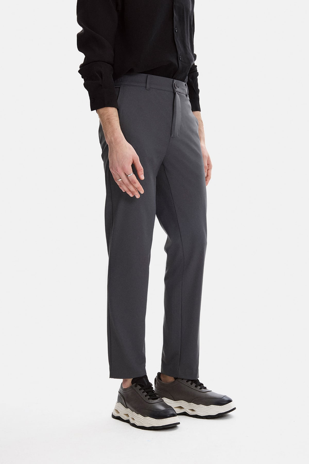Gri Jogger Pantolon