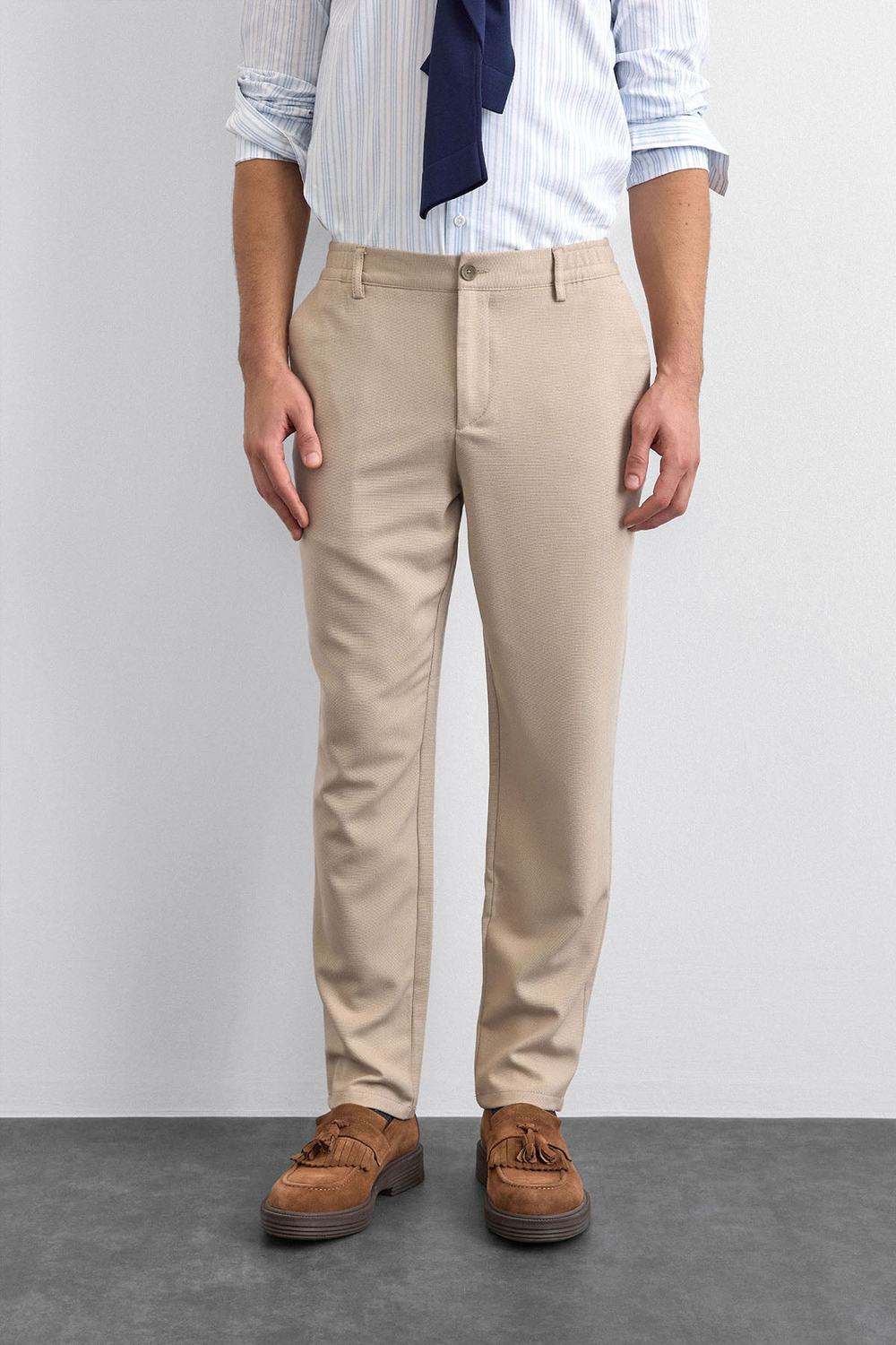 Bej Jogger Pantolon