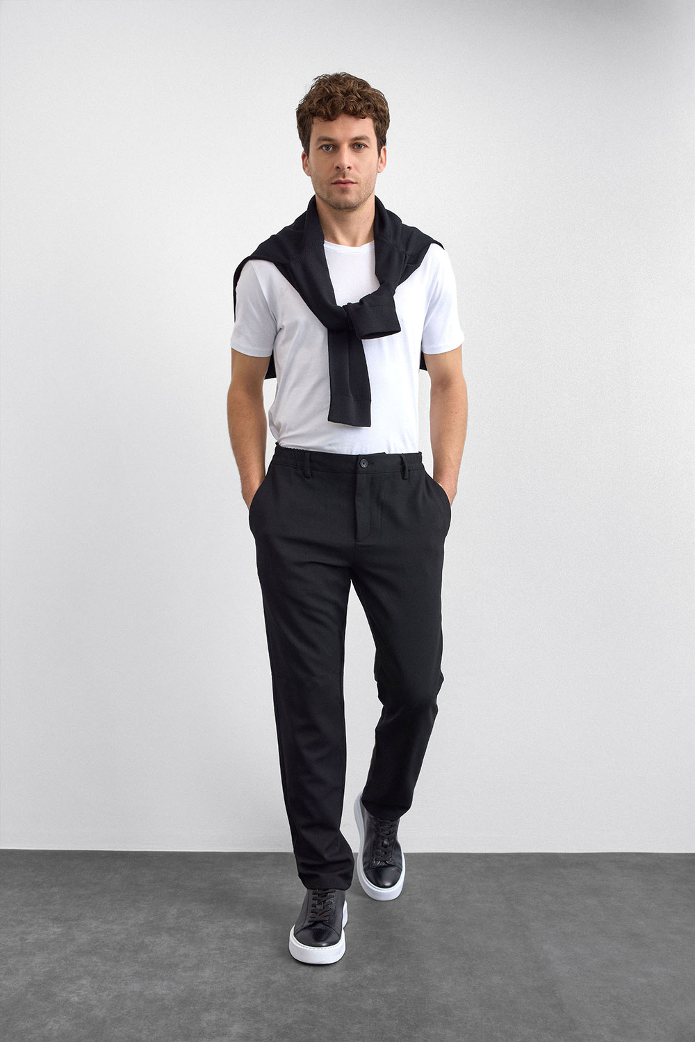 Siyah Jogger Pantolon