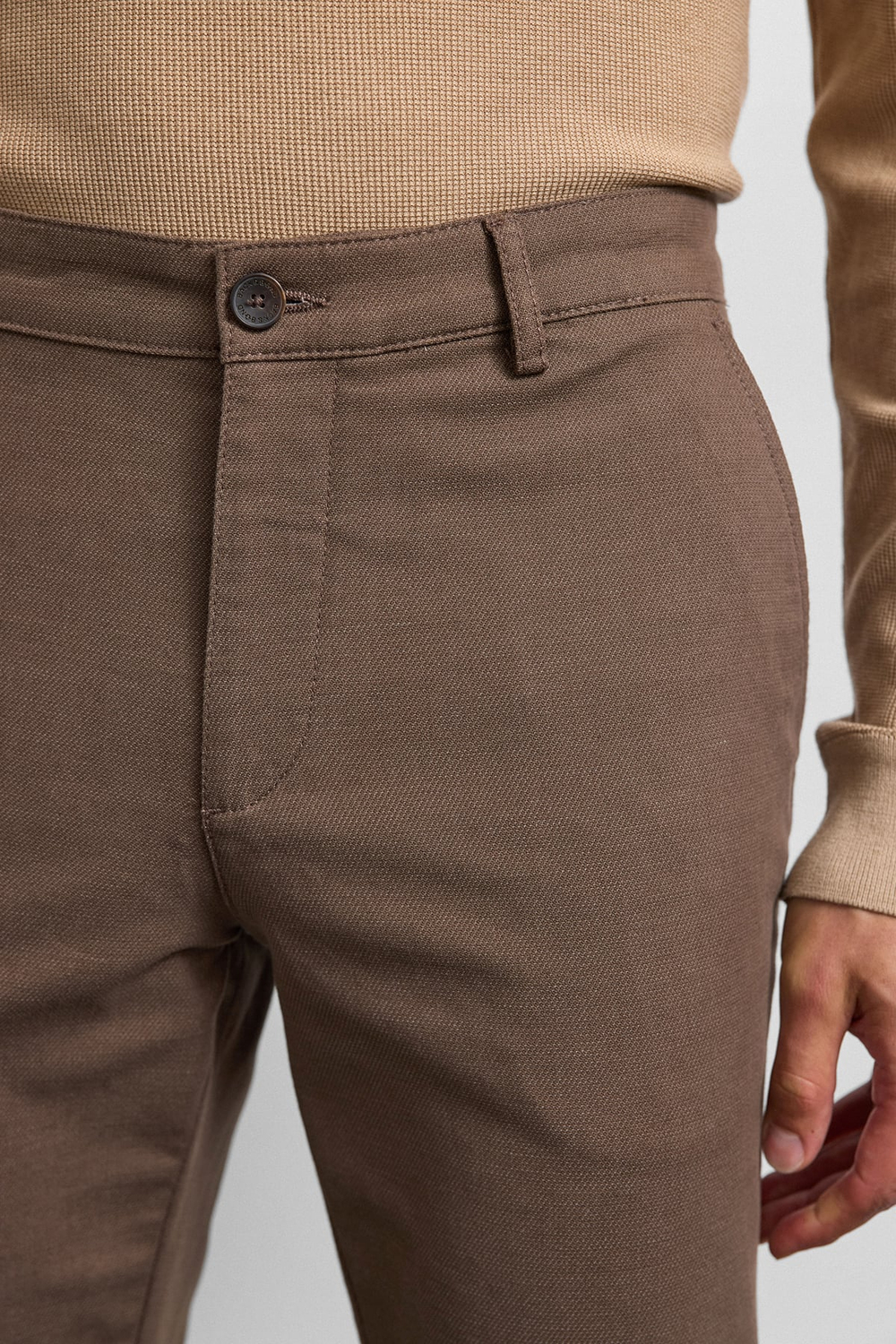 Kahve Chino Pantolon