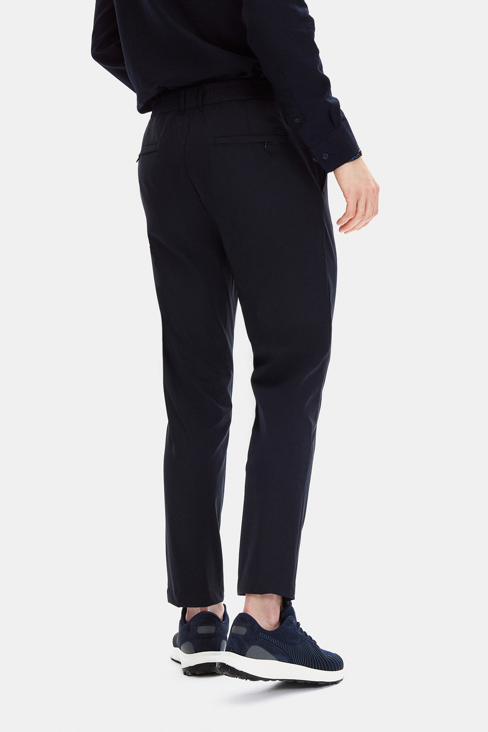 Lacivert Comfort Fit Jogger Pantolon