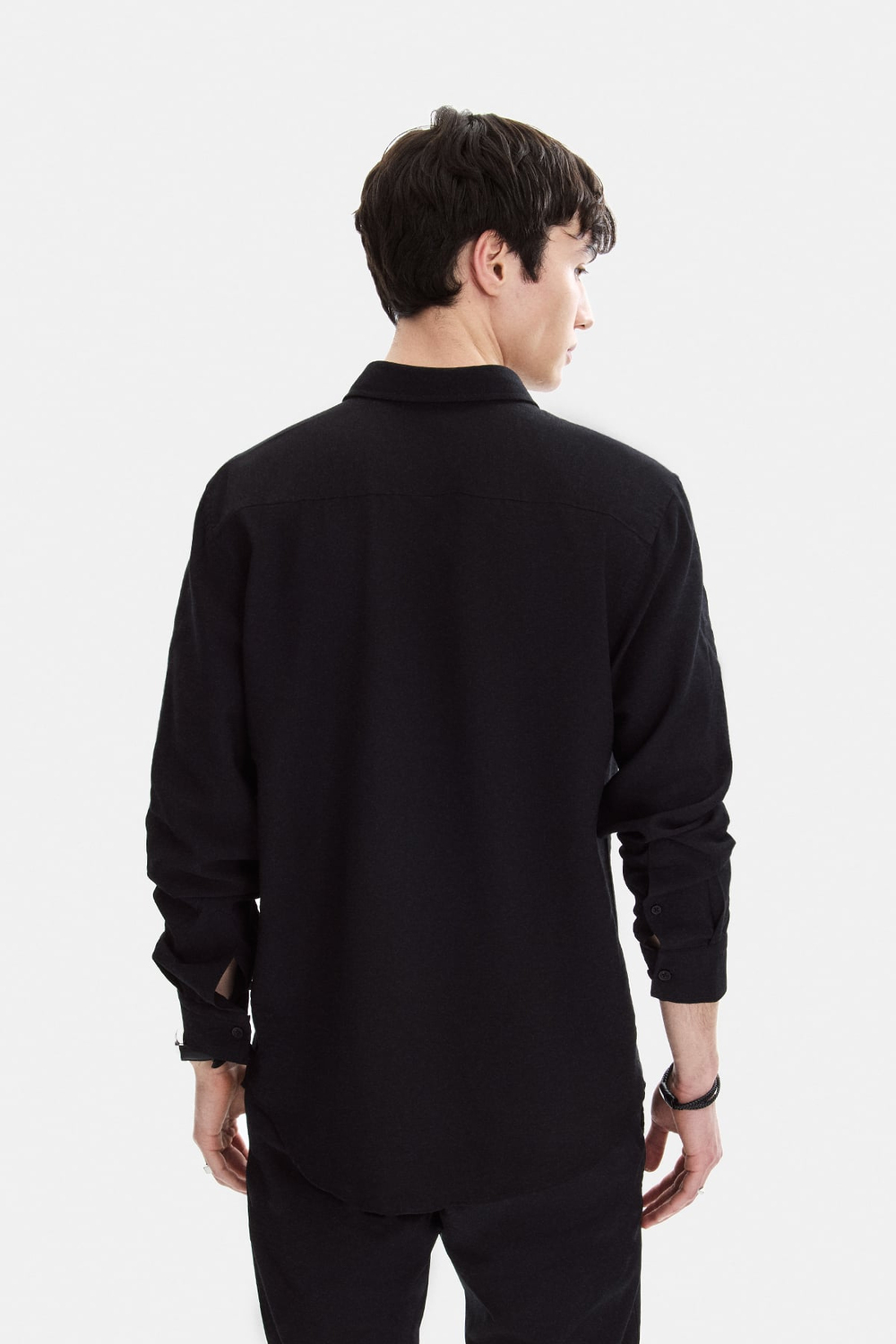 Siyah Regular Fit Gömlek