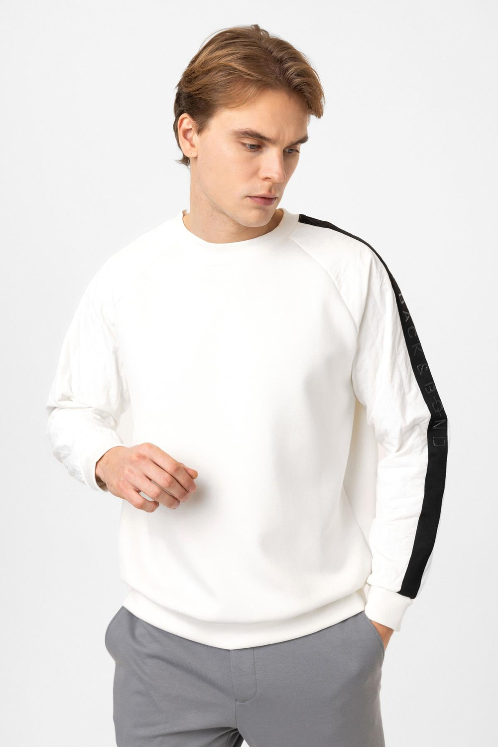 Regular Fit Bisiklet Yaka Sweatshirt