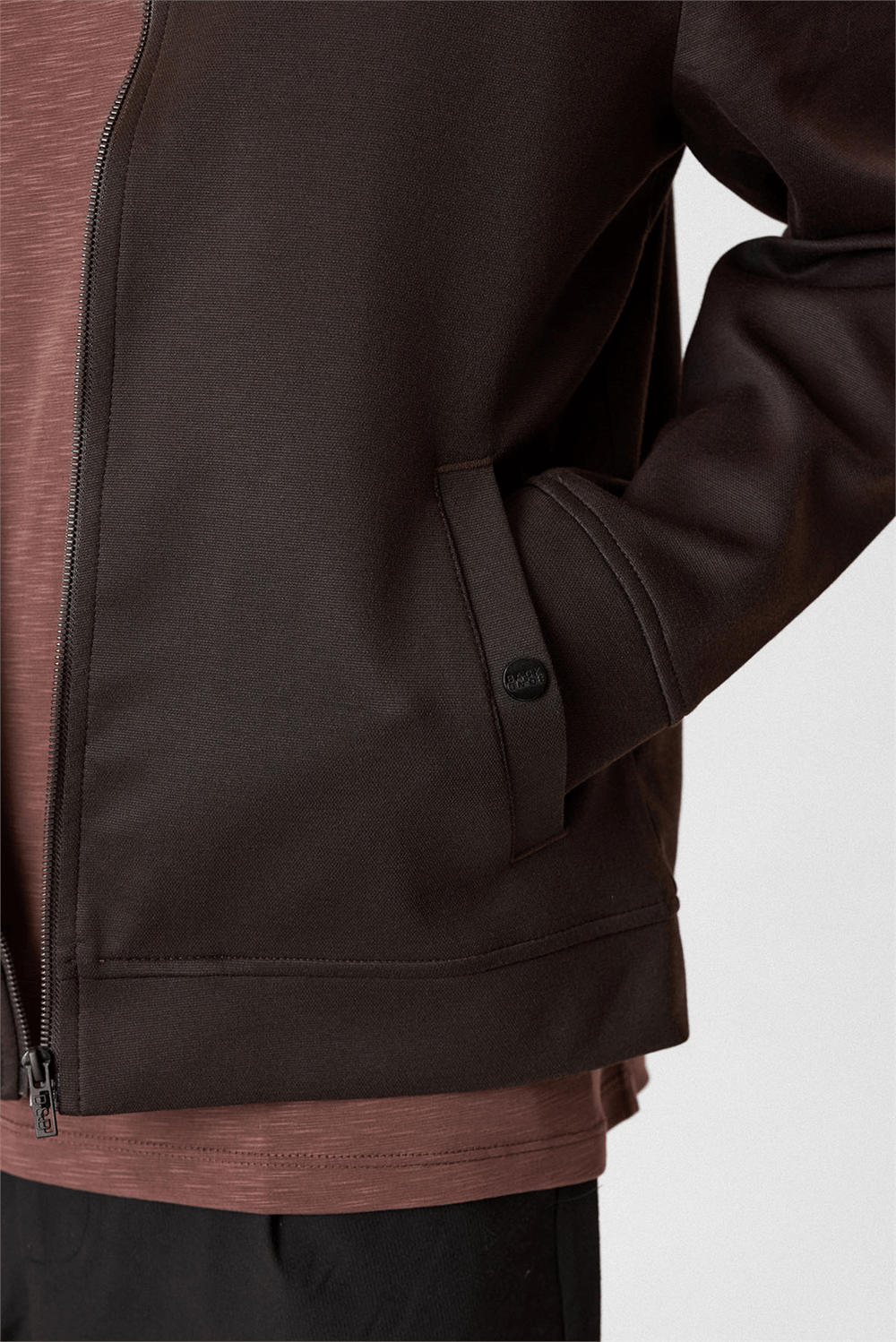 Kahve Regular Fit Bomber Ceket