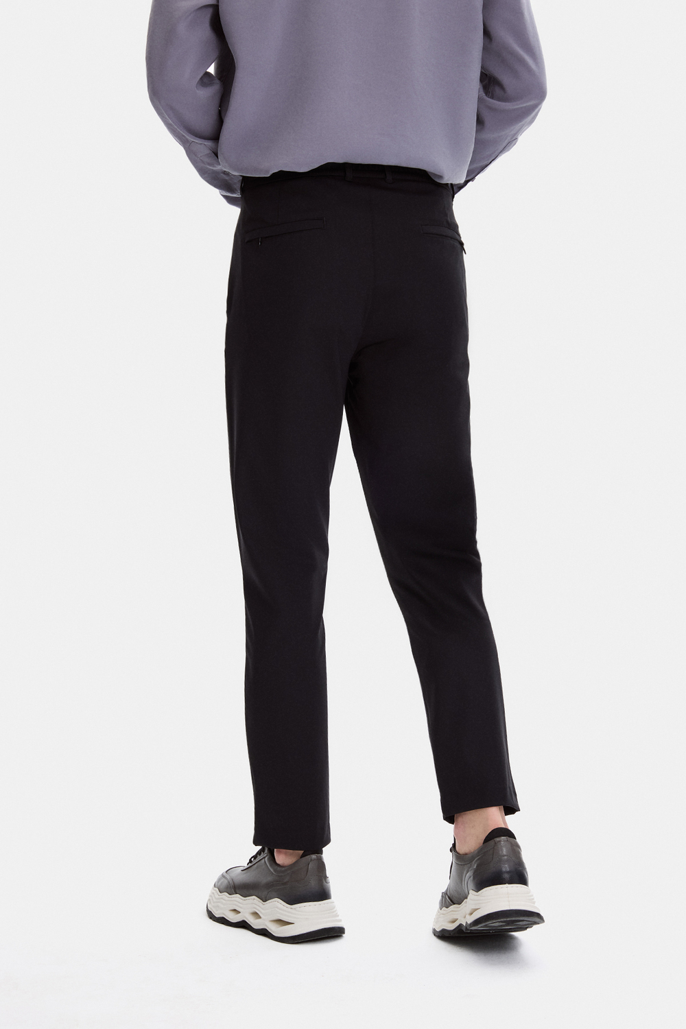 Siyah Comfort Fit Jogger Pantolon