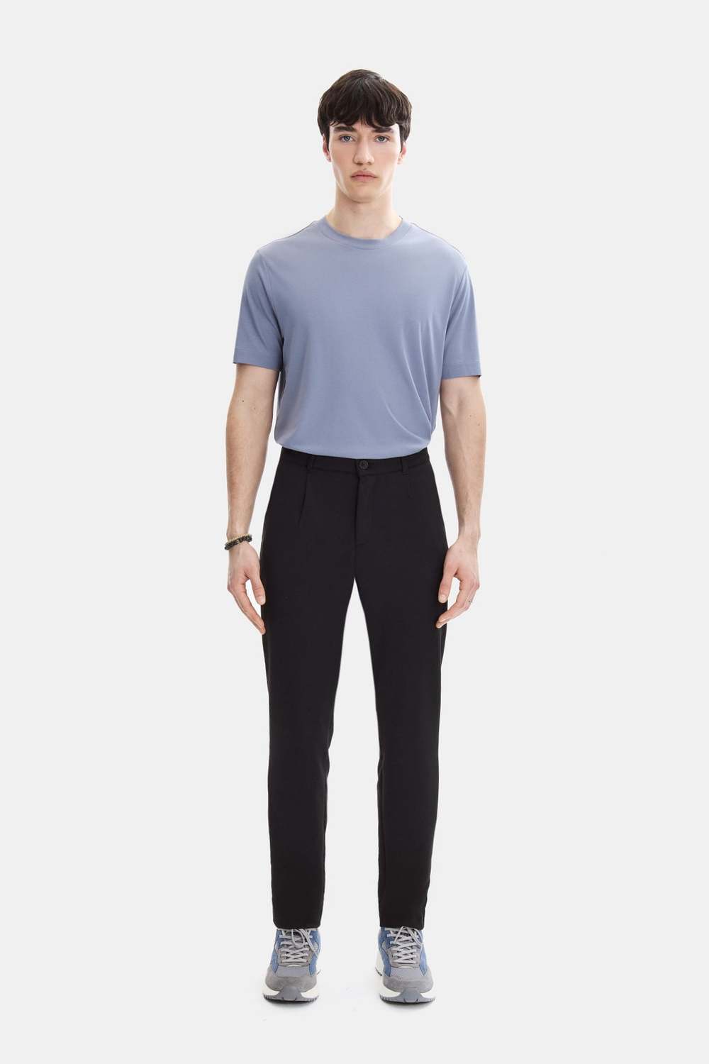 Siyah Slim Fit Pike Jogger Pantolon