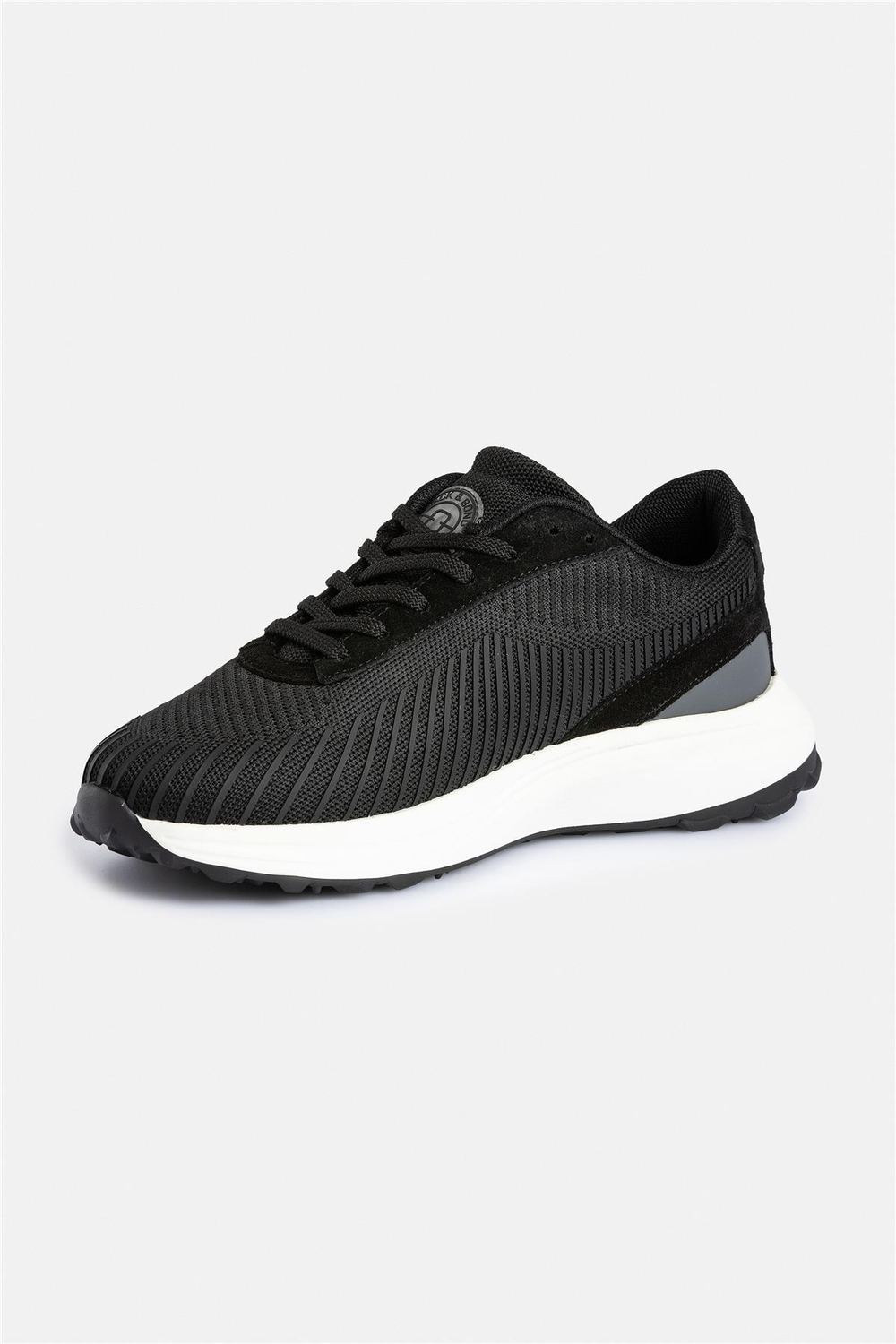 Termo Taban Siyah-Beyaz Sneaker Ayakkabı