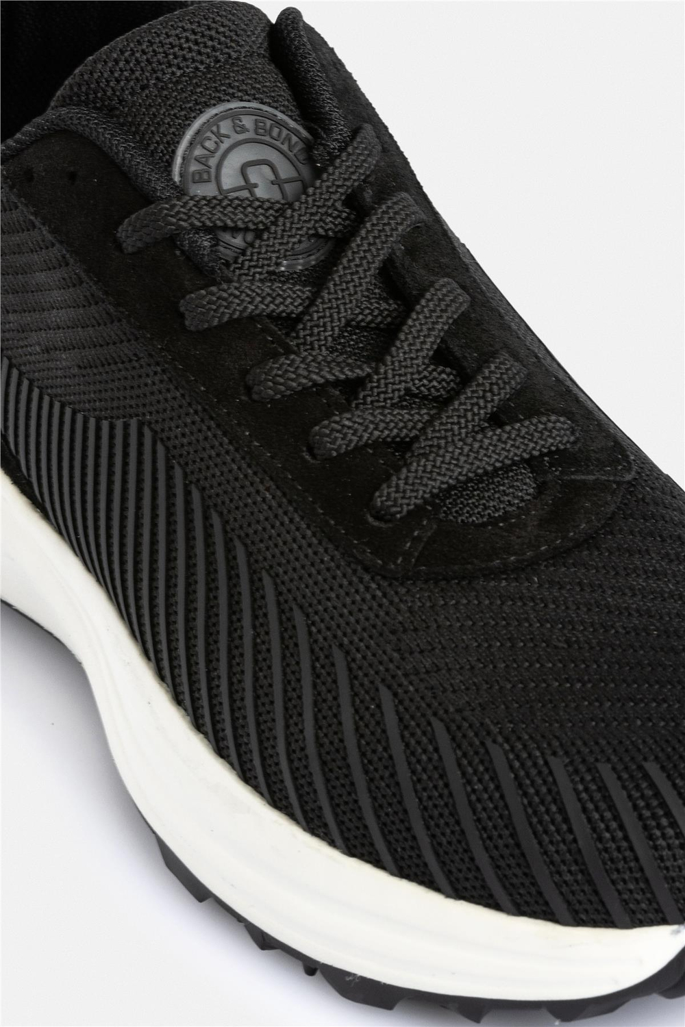 Termo Taban Siyah-Beyaz Sneaker Ayakkabı