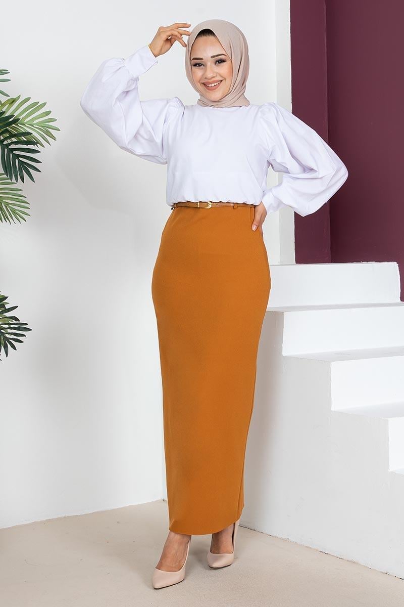 Kemerli Kalem Etek Taba