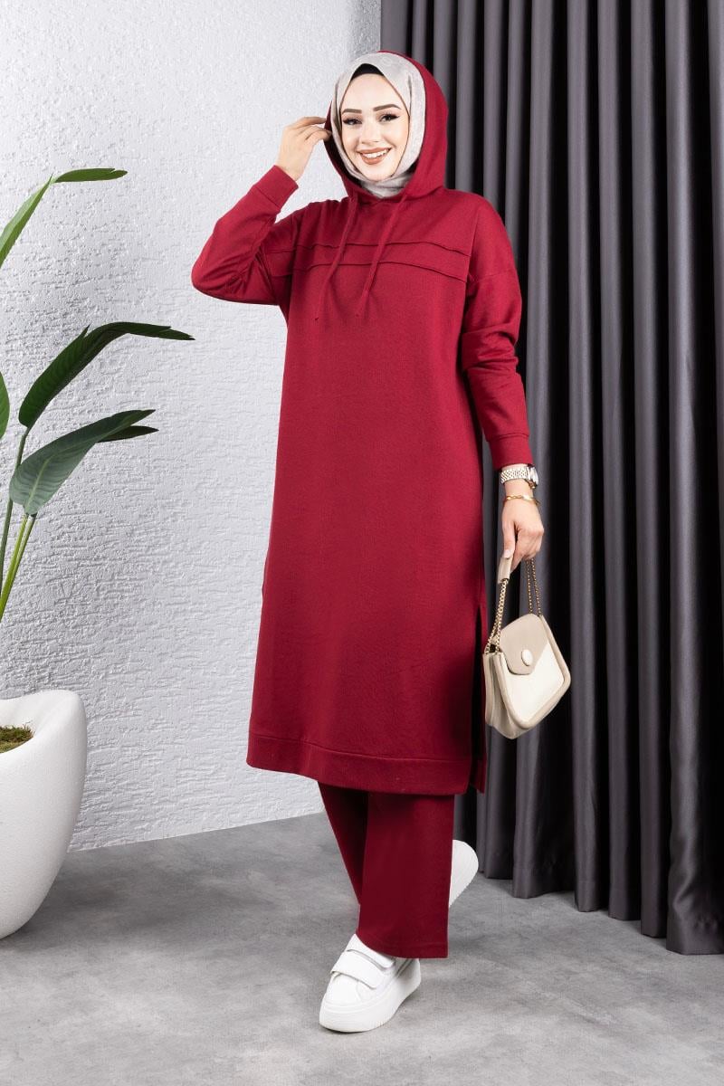 Uzun Tunikli Spor Takım  BORDO