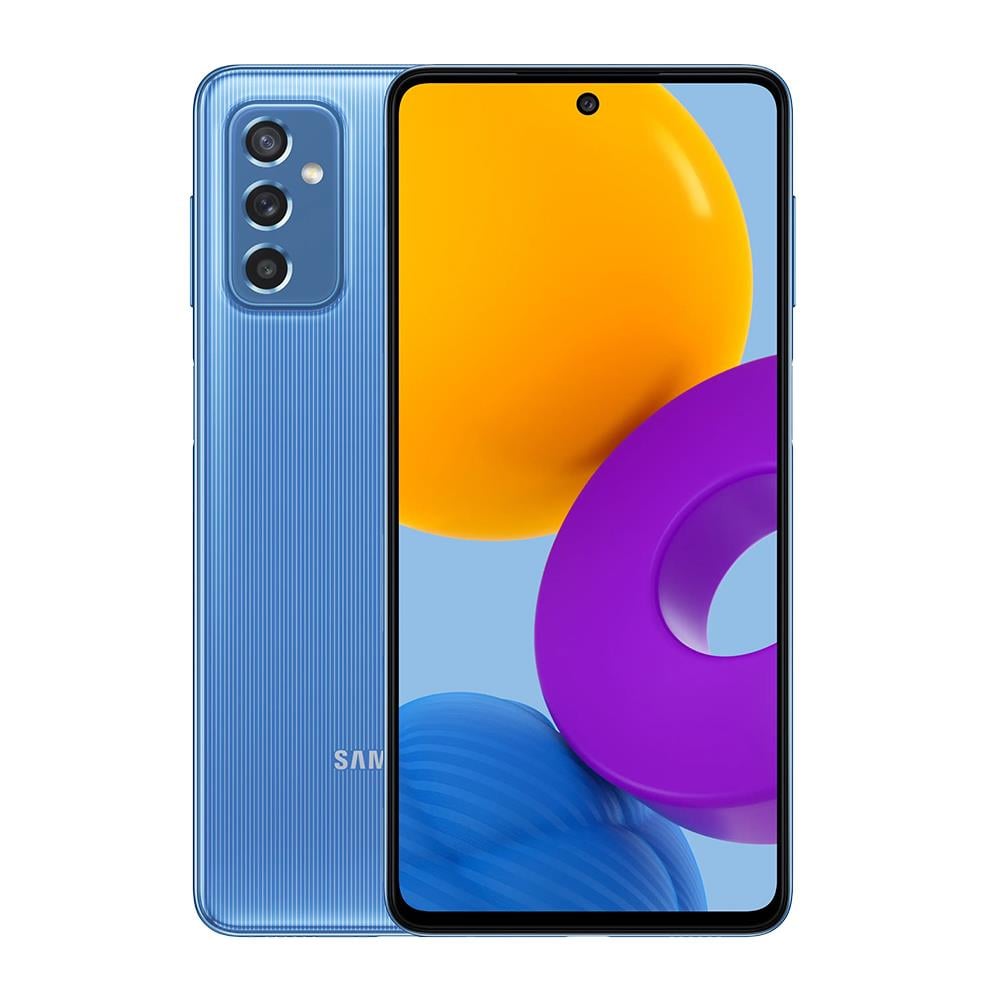 Samsung Galaxy M52 128 GB Blue Outlet (12 Ay Garantili)