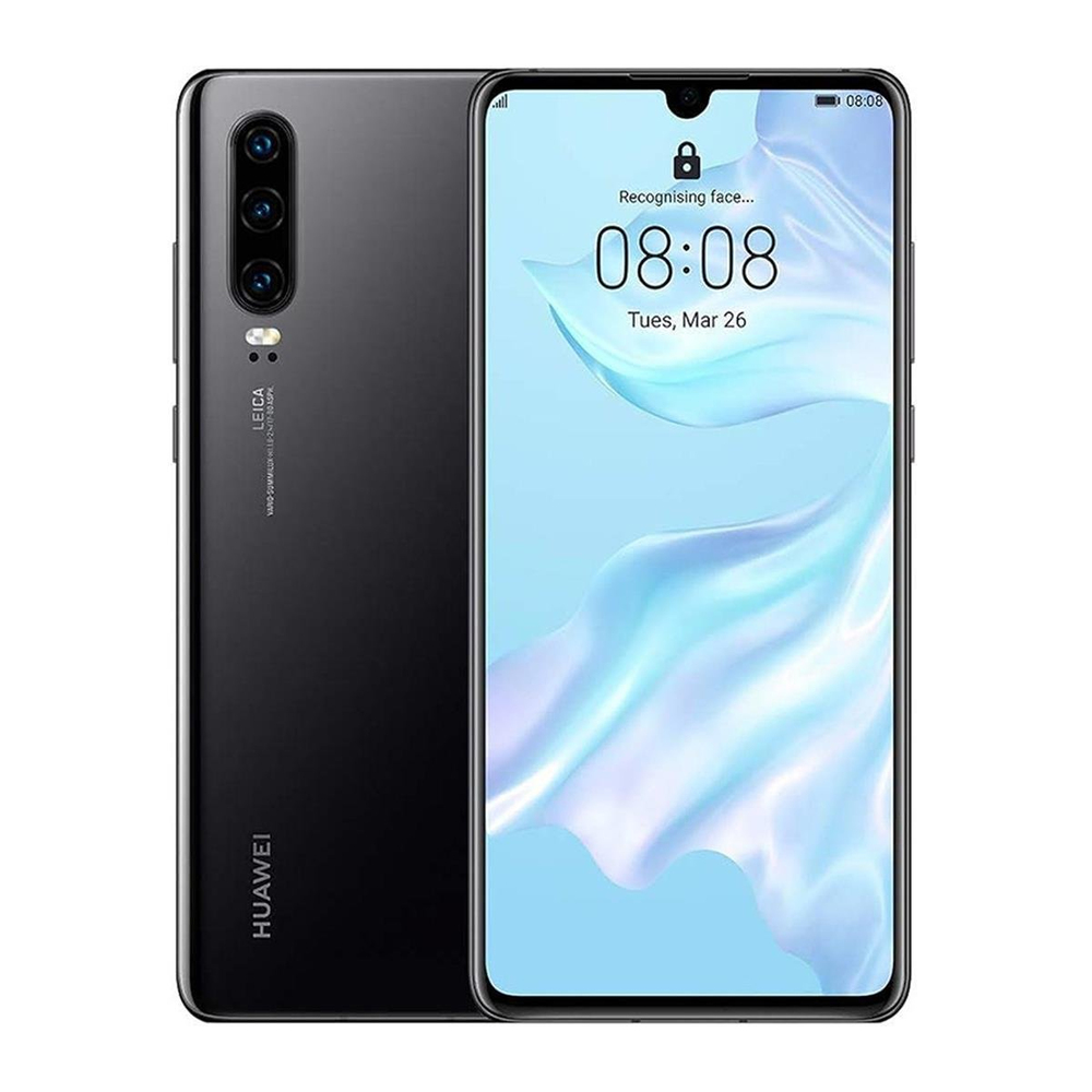 Yenilenmiş Huawei P30 128 GB Black C Kalite (12 Ay Garantili)
