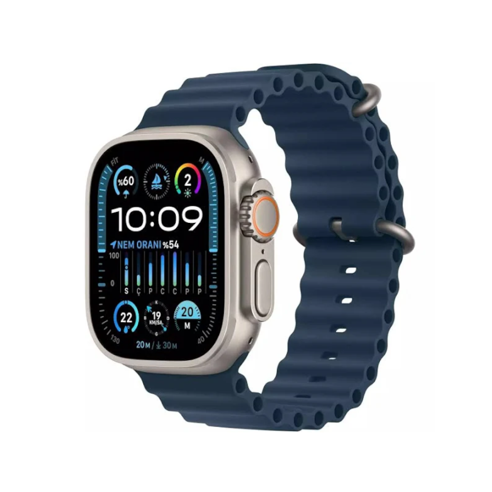 Apple Watch Ultra 2 49MM Blue Titanium Outlet (12 Ay Garantili)