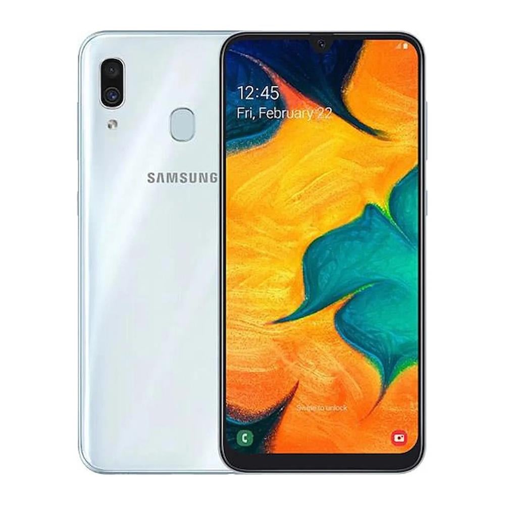 Yenilenmiş Samsung Galaxy A30 64 GB White A Kalite (12 Ay Garantili)
