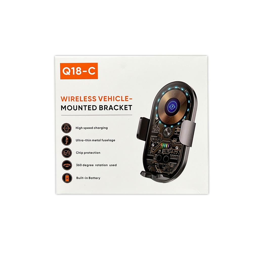 Dou Kablosuz Araç Şarj Cihazı Q18-C
