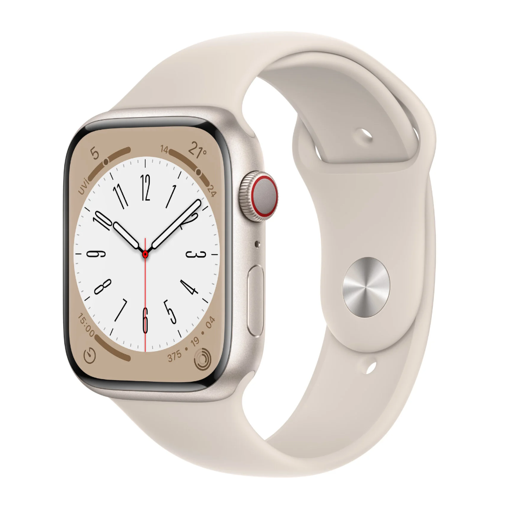 Apple Watch Series 8 45MM Starlight Outlet (12 Ay Garantli)
