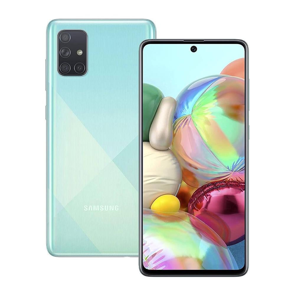 Yenilenmiş Samsung Galaxy A71 128 GB Crush Blue B Kalite (12 Ay Garantili)