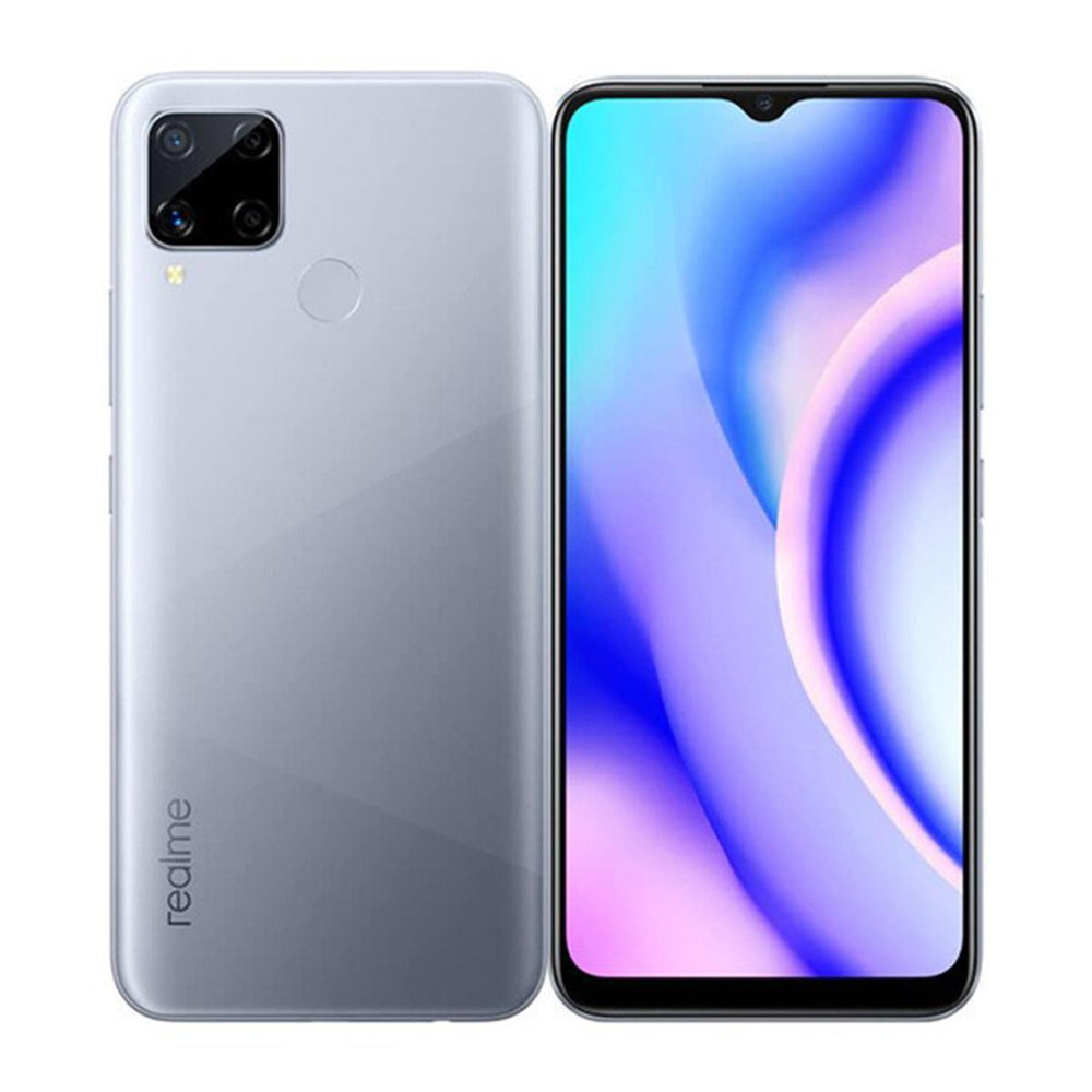 Yenilenmiş Realme C15 64 GB Silver B Kalite (12 Ay Garantili)
