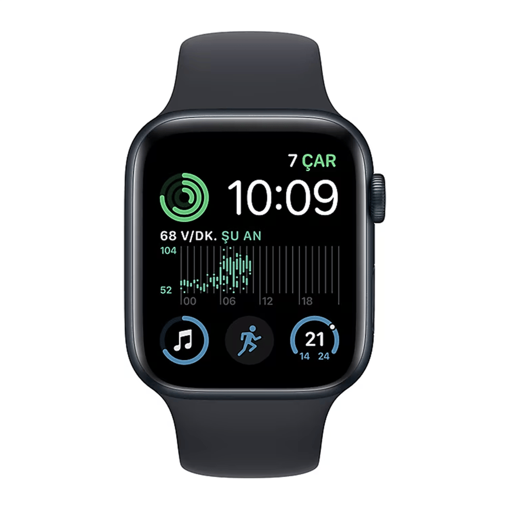 Yenilenmiş Apple Watch SE 2ND 44MM Midnight B Kalite (12 Ay Garantili)