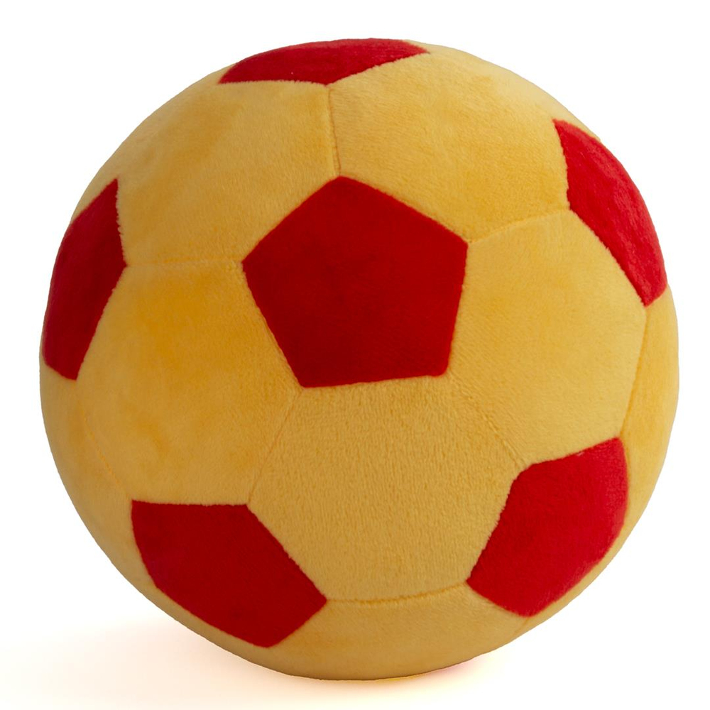 Sarı Kırmızı Kumaş Top, 20 cm