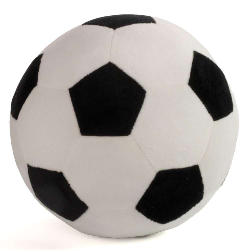 Siyah Beyaz Kumaş Top, 20 cm