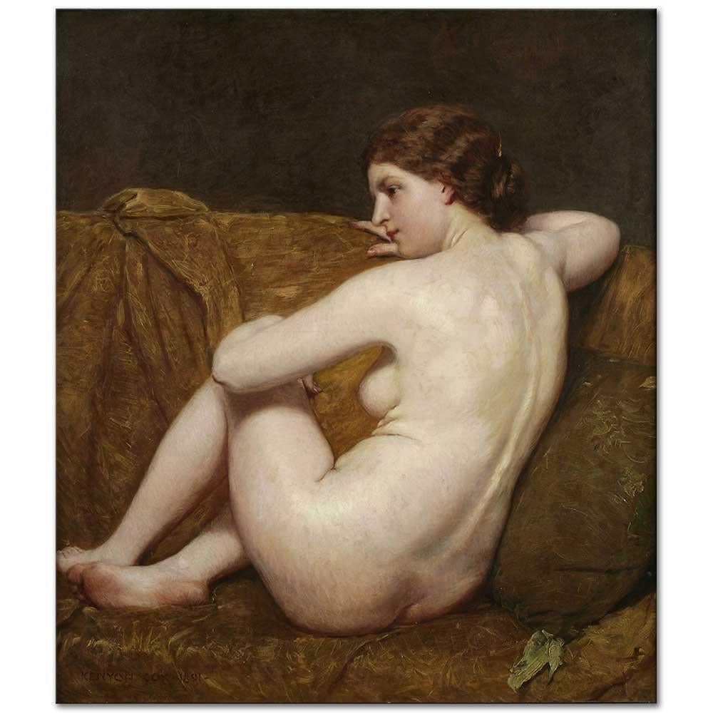 Kenyon Cox Sarışın Kanvas Tablo