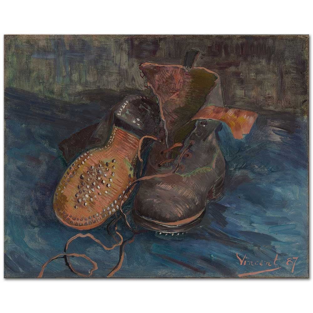 A Pair of Boots by Vincent van Gogh as Fine Art Print
