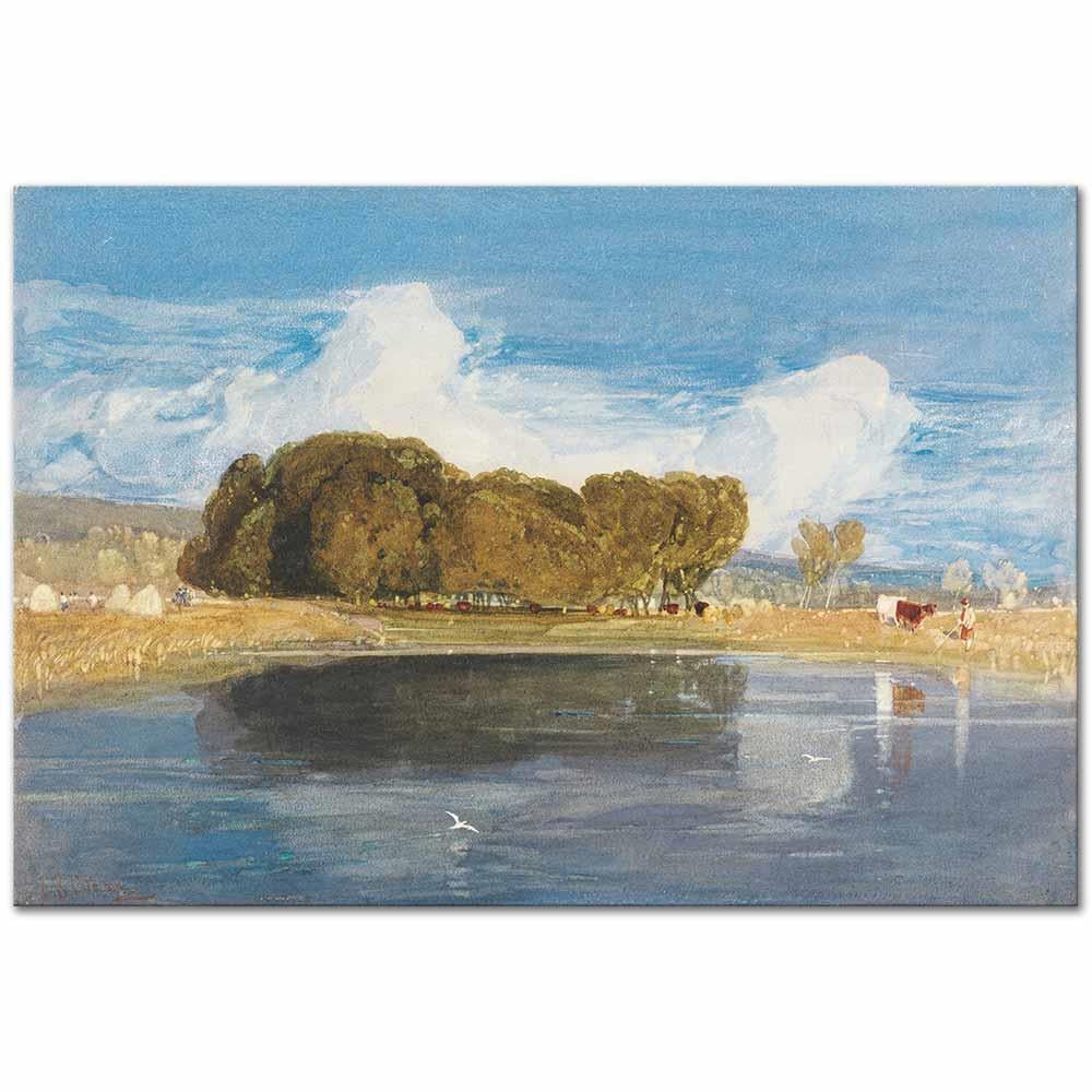 John Sell Cotman Güneşli Gün Kanvas Tablo