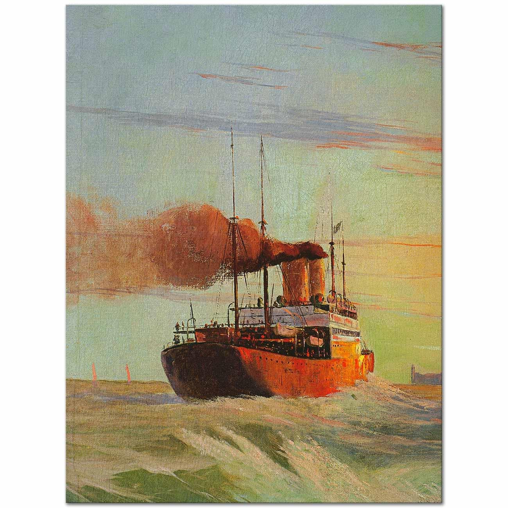 Abdülmecid Efendi Yolcu Gemisi Kanvas Tablo