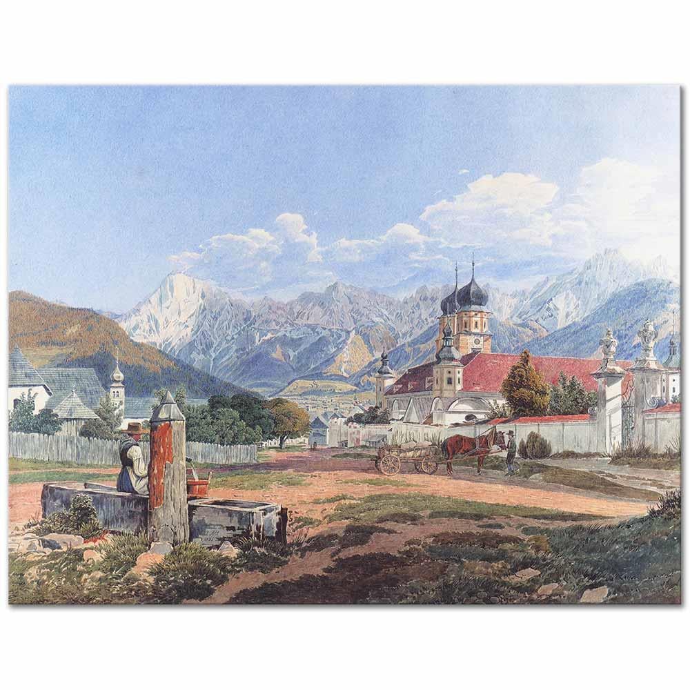 Jakob Alt Admont Kanvas Tablo