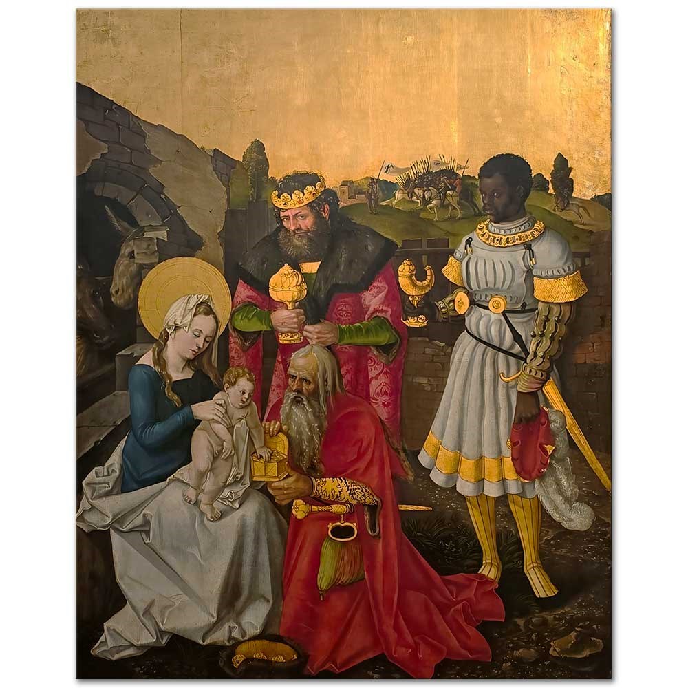 Adoration of the Magi by Hans Baldung Grien as Fine Art Print