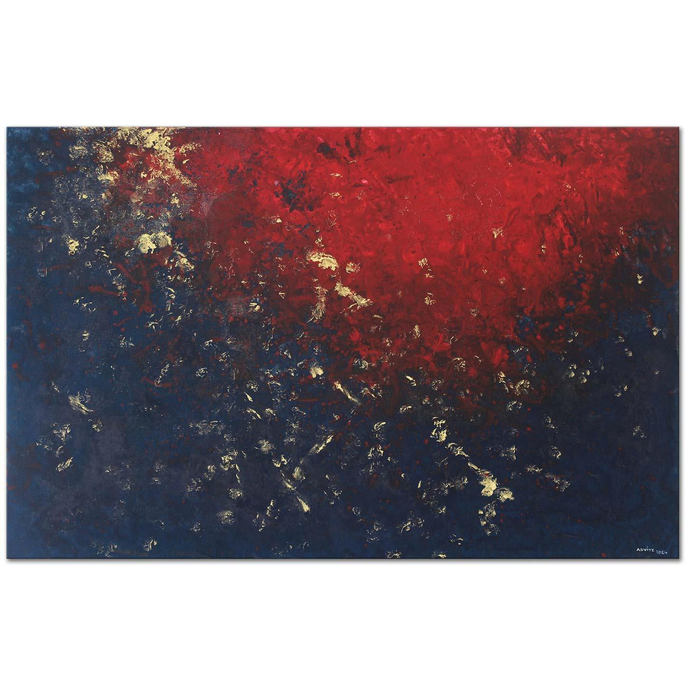 Adviye Özküçük Yaz Gecesi Yağlı Boya Tablo