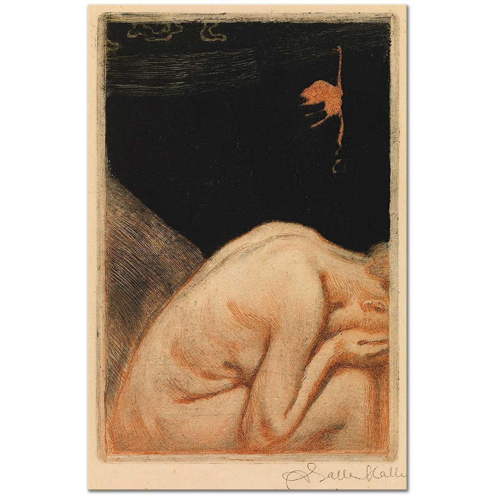 Akseli Gallen Kallela Tuonela Kuğusu Kanvas Tablo