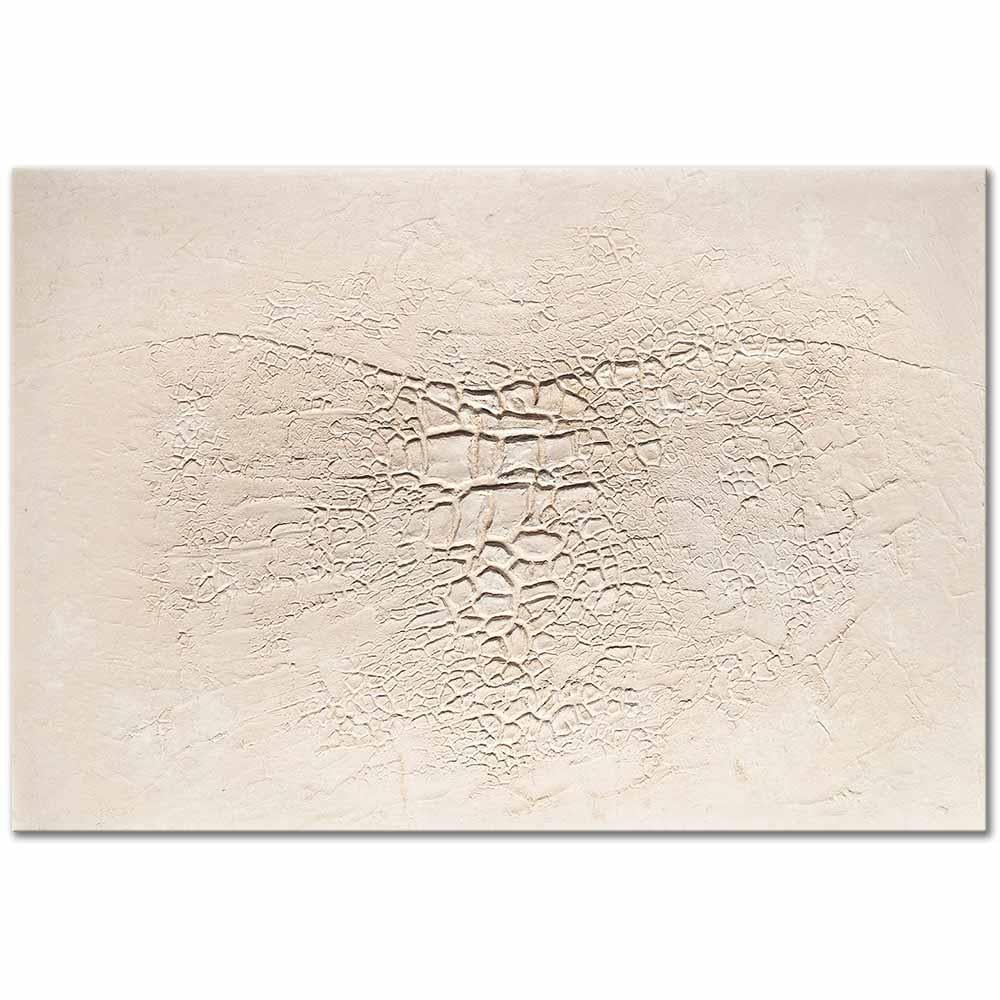 Alberto Burri Cretti H Kanvas Tablo