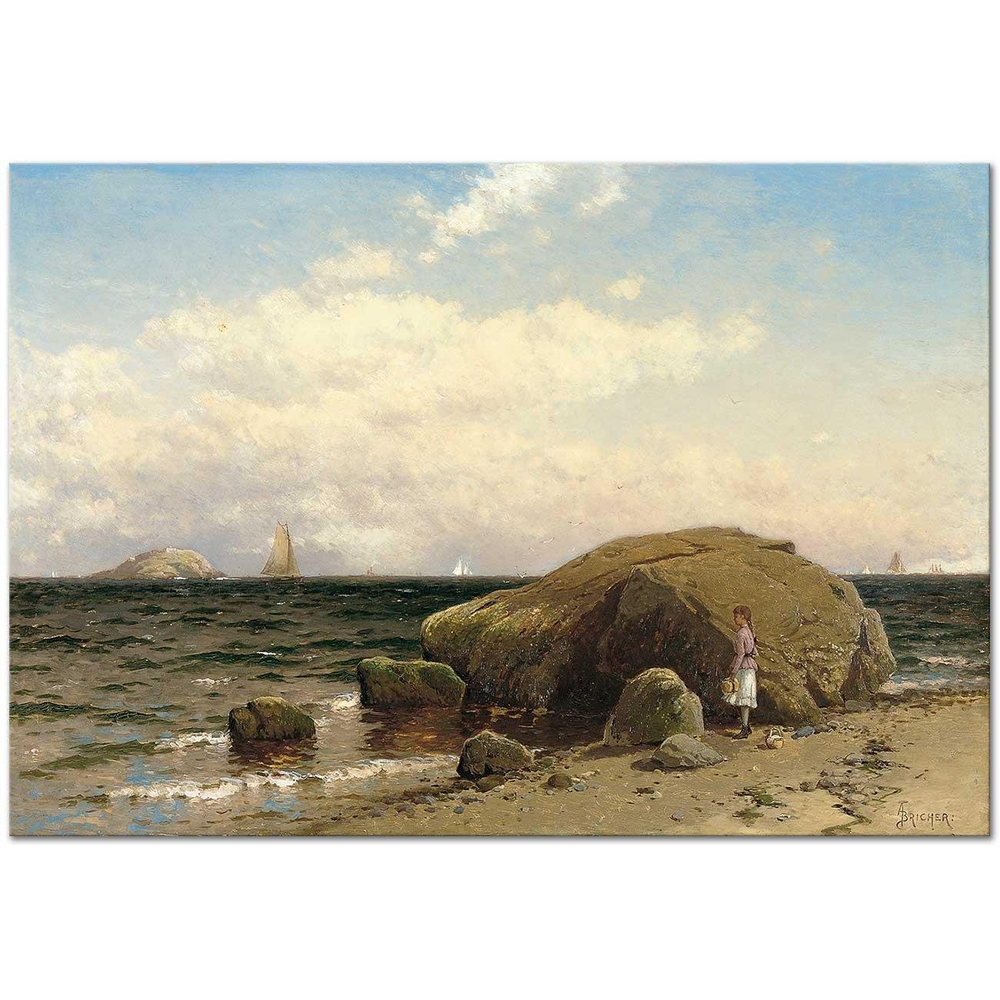 Alfred Thompson Bricher Looking out to Sea Art Print