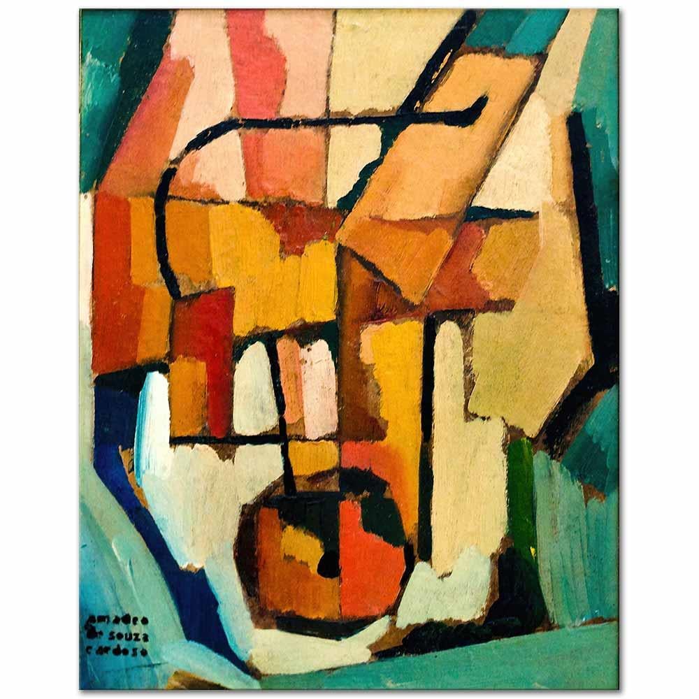 Amadeo de Souza Cardoso Tramelia Kanvas Tablo