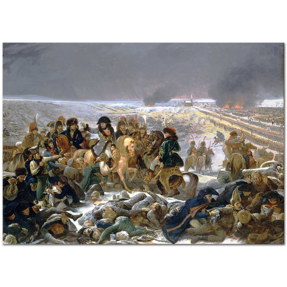 Antoine Jean Gros Napolyon Eylau Savaşında Kanvas Tablo