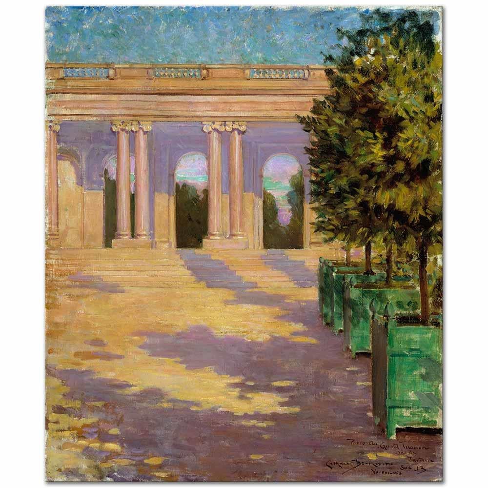 James Carroll Beckwith Grand Trianon Kemeri, Versailles Kanvas Tablo