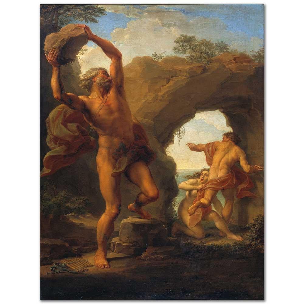 Pompeo Batoni Atis ve Galathea Kanvas Tablo