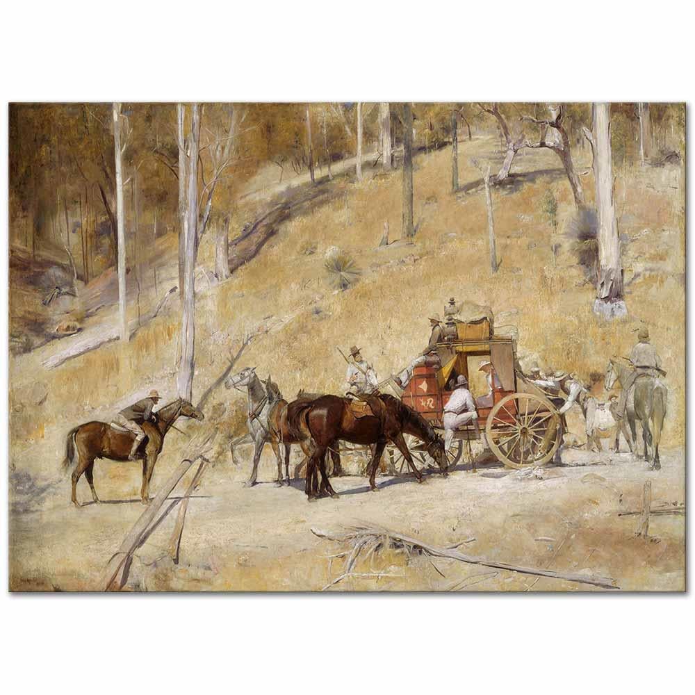 Tom Roberts Boşaltın Kanvas Tablo
