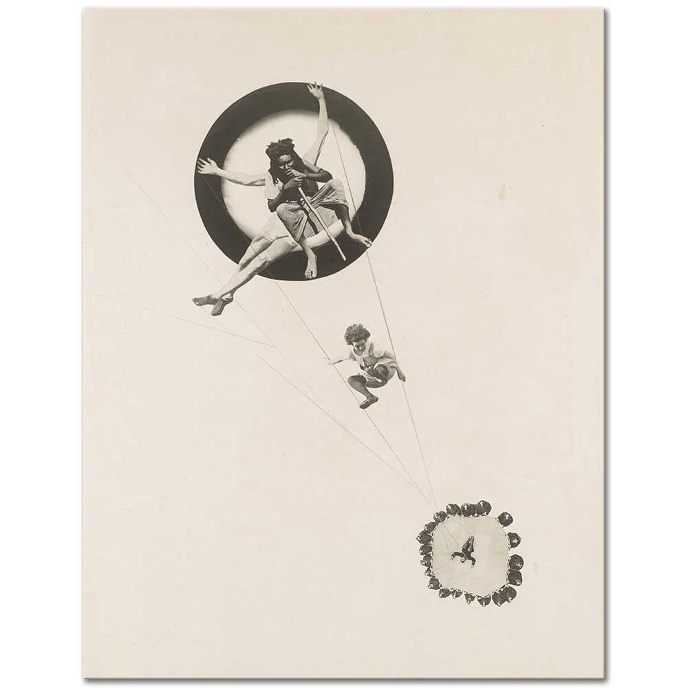 Laszlo Moholy-Nagy Tanrıların Arkasında Kanvas Tablo