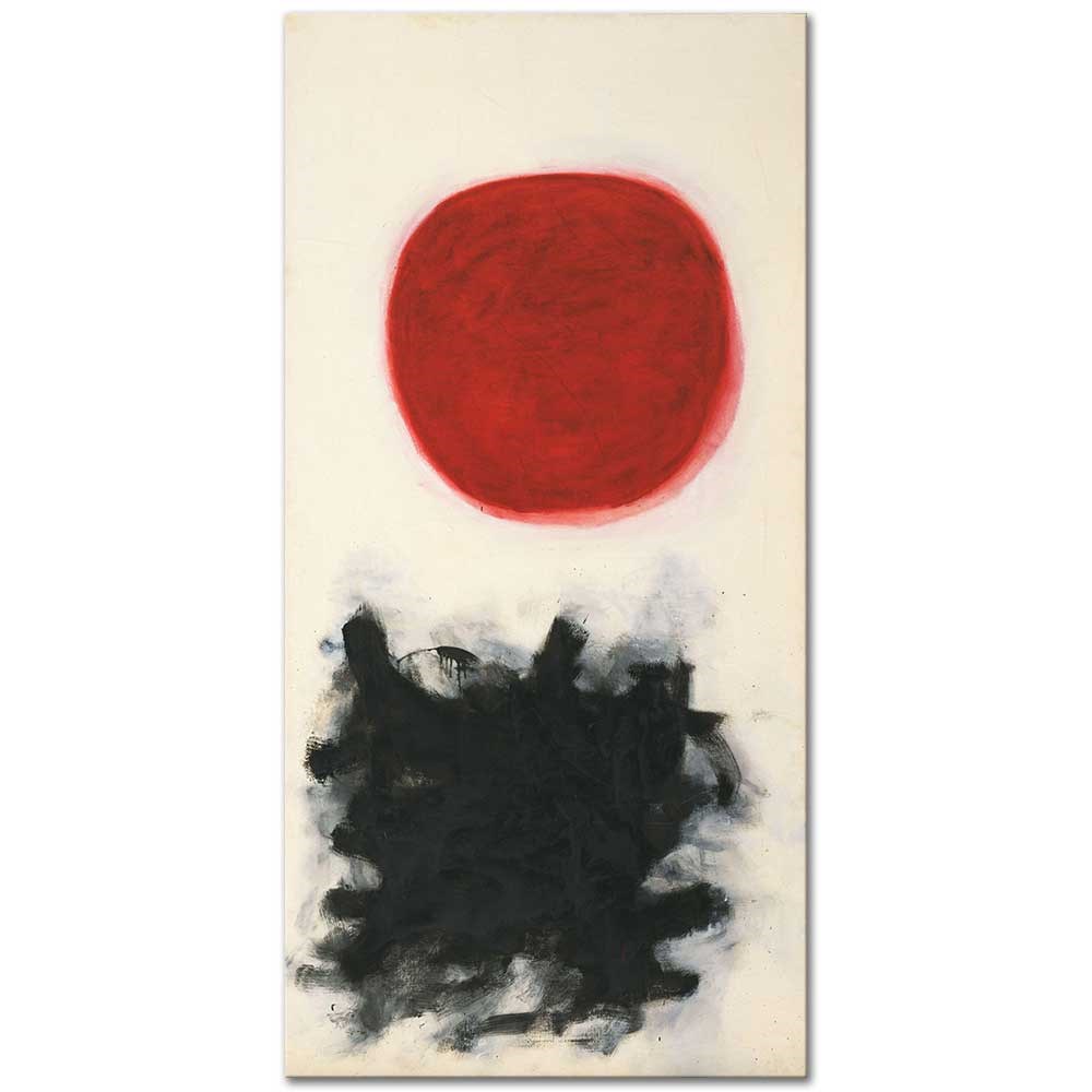 Adolph Gottlieb Üfleyiş Kanvas Tablo