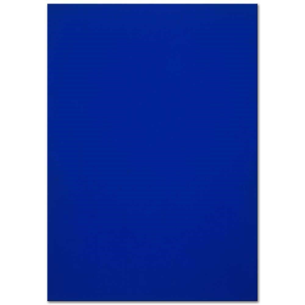Yves Klein Mavi Monokrom Kanvas Tablo