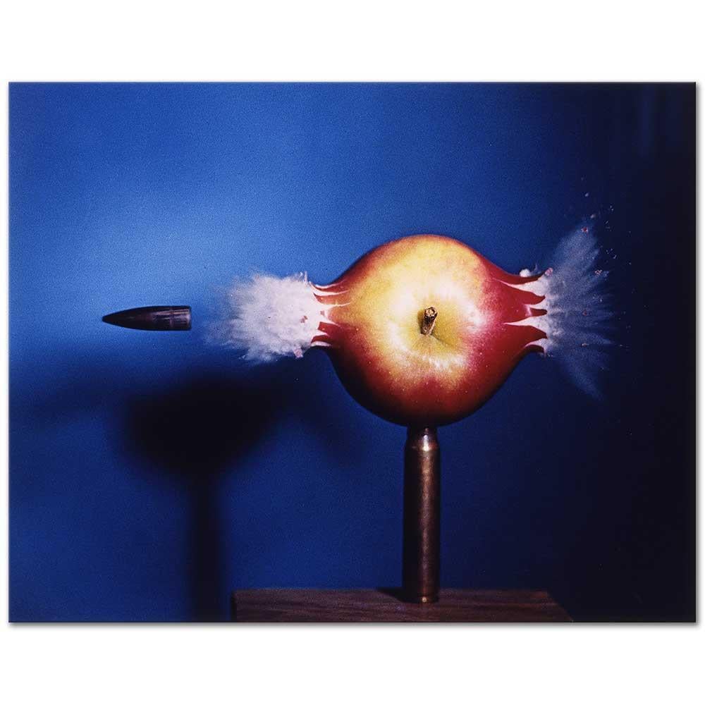 Harold Eugene Edgerton Mermi Elmayı Delerken Kanvas Tablo