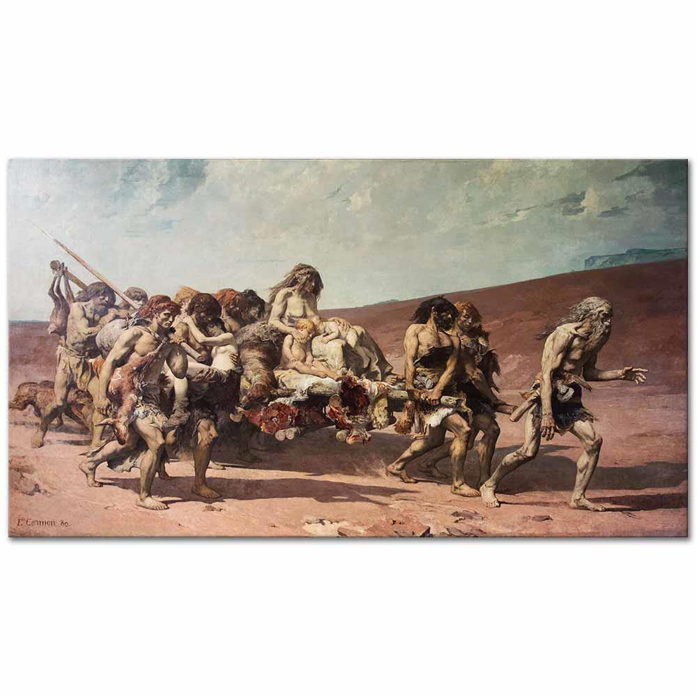 Fernand Cormon Kabil Kanvas Tablo