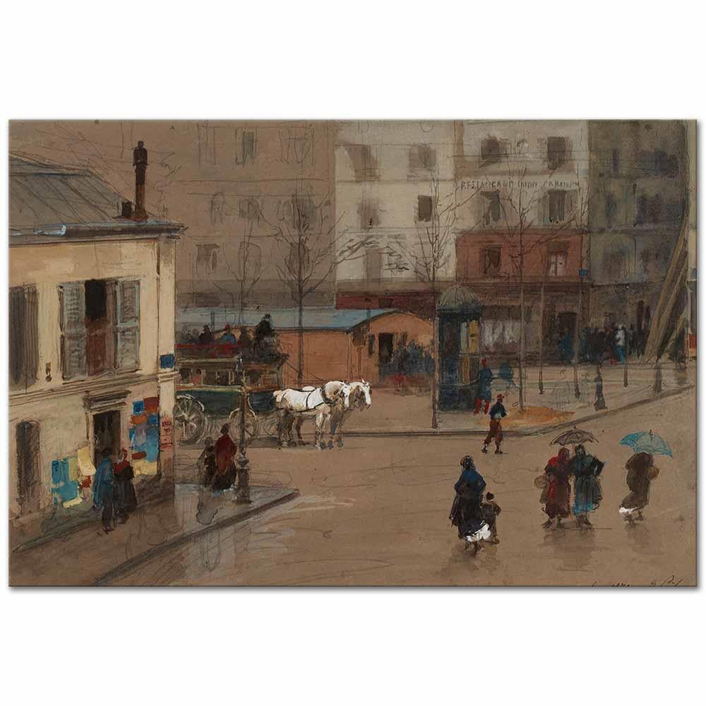 Isidore Pils Carrefour Kanvas Tablo