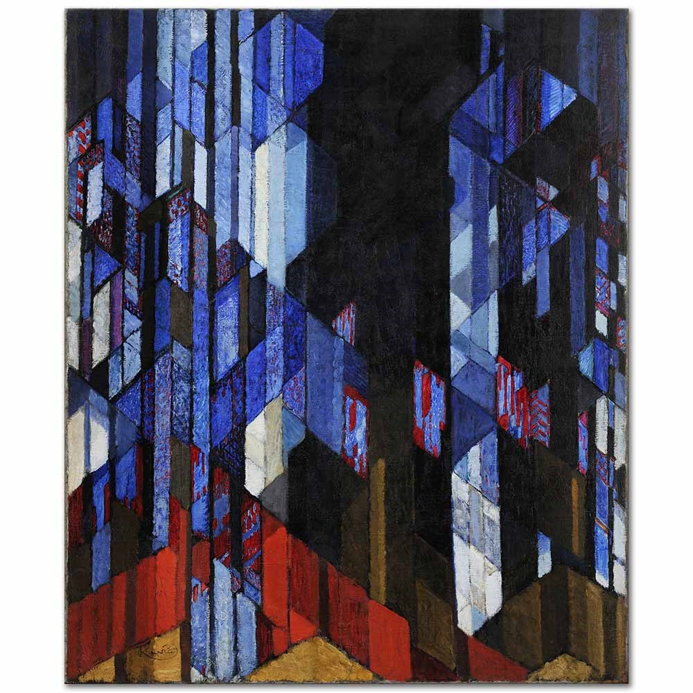 Frantisek Kupka Katedral Kanvas Tablo