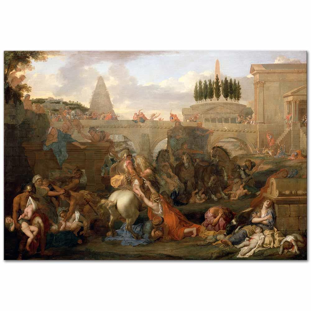 Charles Le Brun Masumların Katliamı Kanvas Tablo