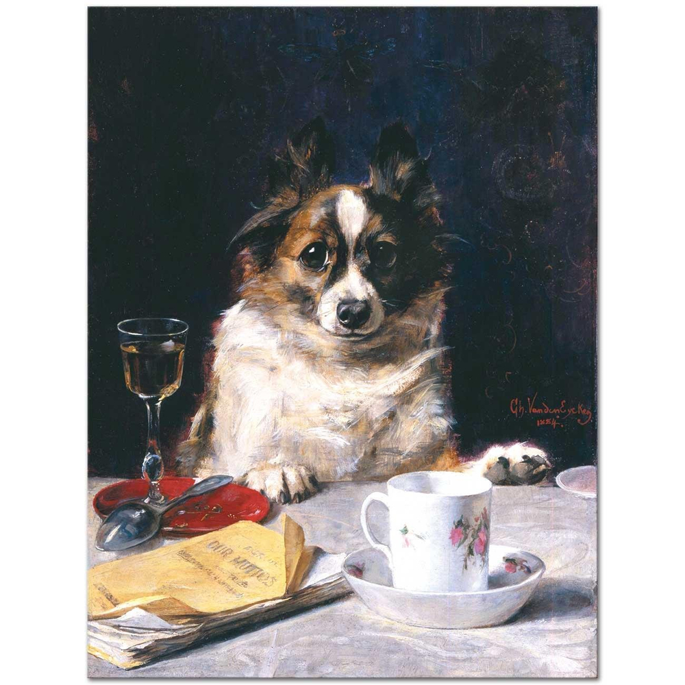 Charles van den Eycken İçebilir miyim? Kanvas Tablo